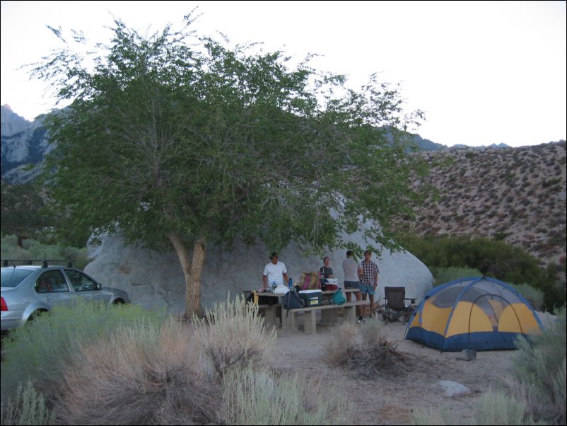 08 Campsite 01 at Lone Pine campground